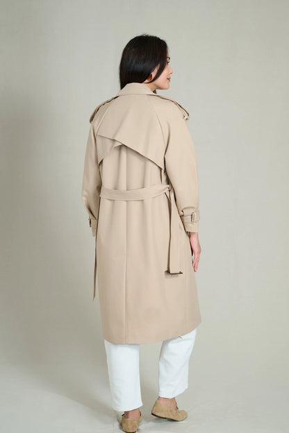 Beige/Camel Trench Coat 3