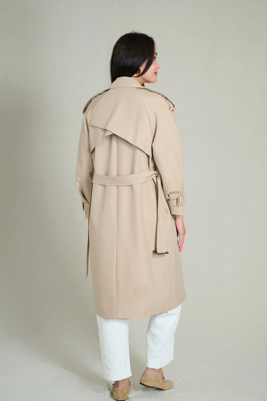 Beige/Camel Trench Coat 3