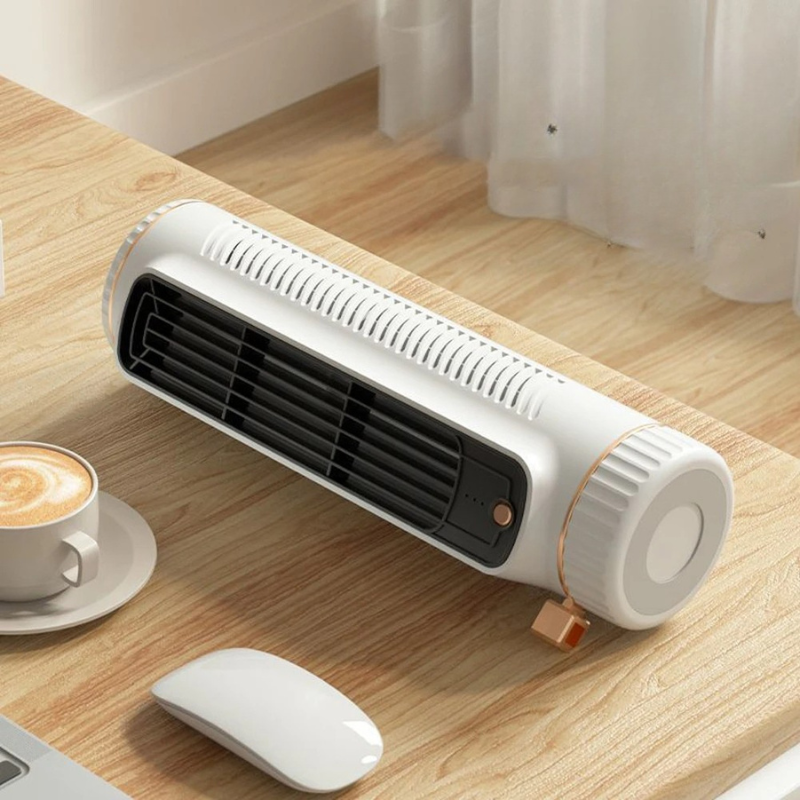 Bladeless Portable Air Conditioner Tower Fan 0