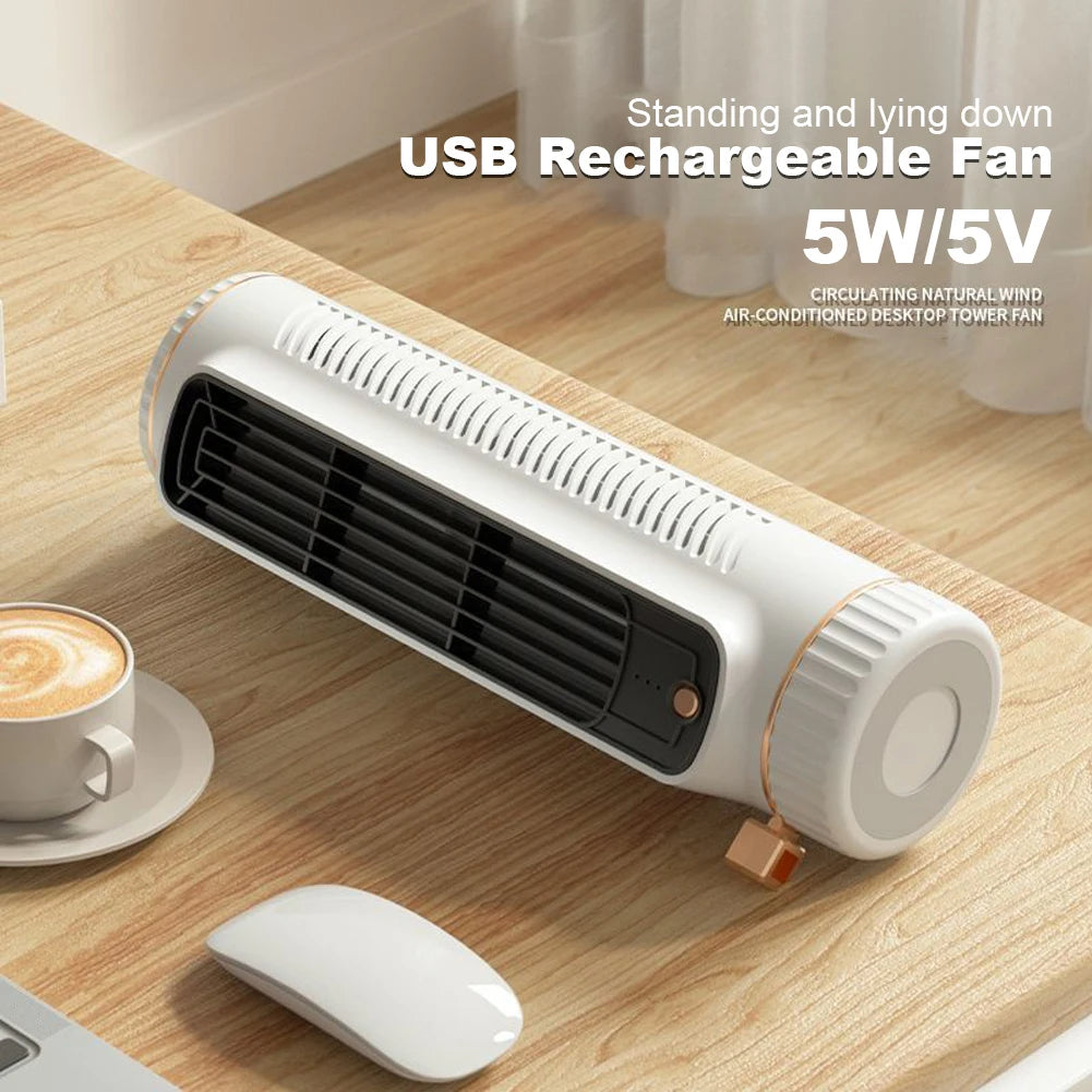 Bladeless Portable Air Conditioner Tower Fan 2