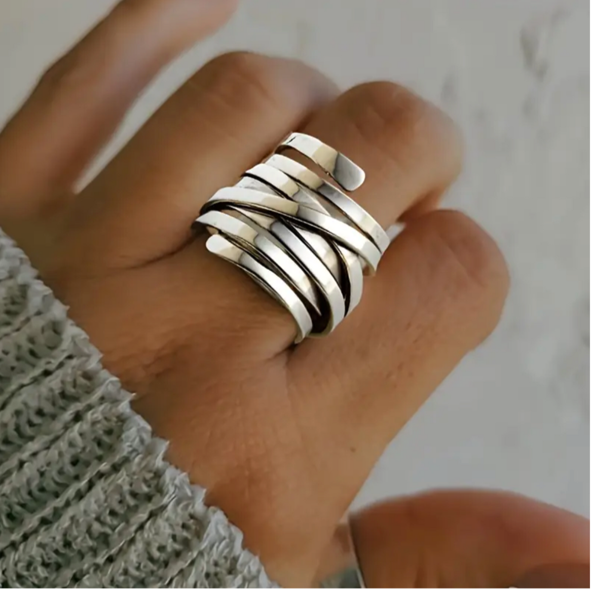 Bliss - Timeless Chunky Silver Band 1