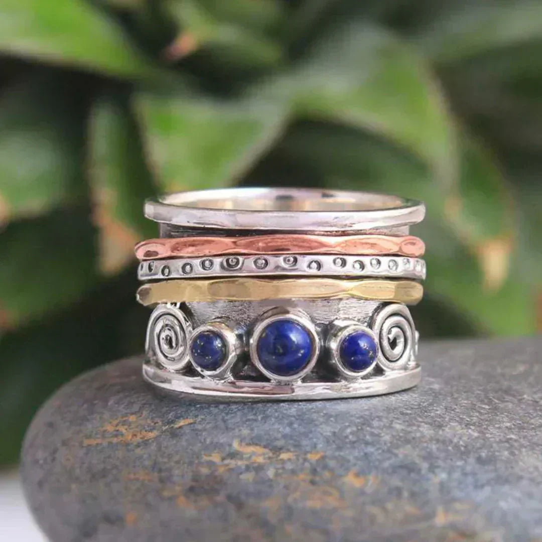 Bohemian Sapphire Meditation Bracelet 0