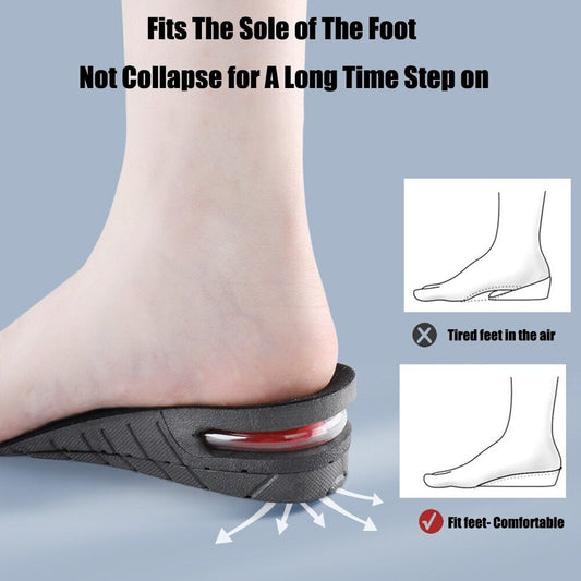 Boosted Insoles | Height Increase Insoles with Adjustable Lift | Shock Absorbing Design for Comfort and Confidence 2