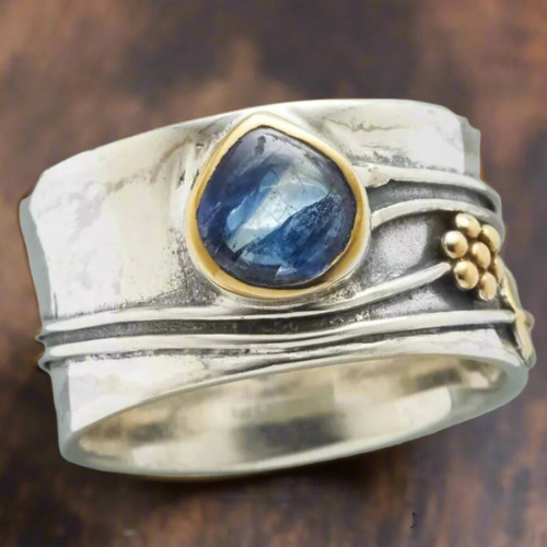 Bree - Boho Gemstone Meditation Ring 0