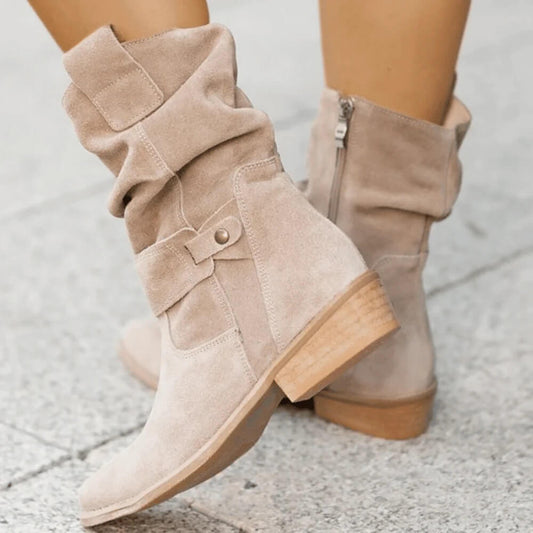 Brown Suede Ankle Boots for Women – Comfortable, Premium-Quality Everyday Footwear