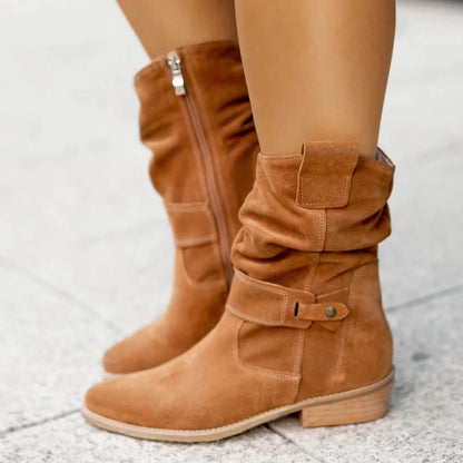 Brown Suede Ankle Boots for Women – Comfortable, Premium-Quality Everyday Footwear