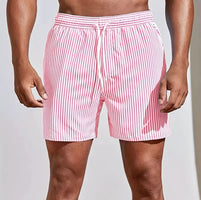 Bruce | Striped Quick-Dry Swim Shorts 0