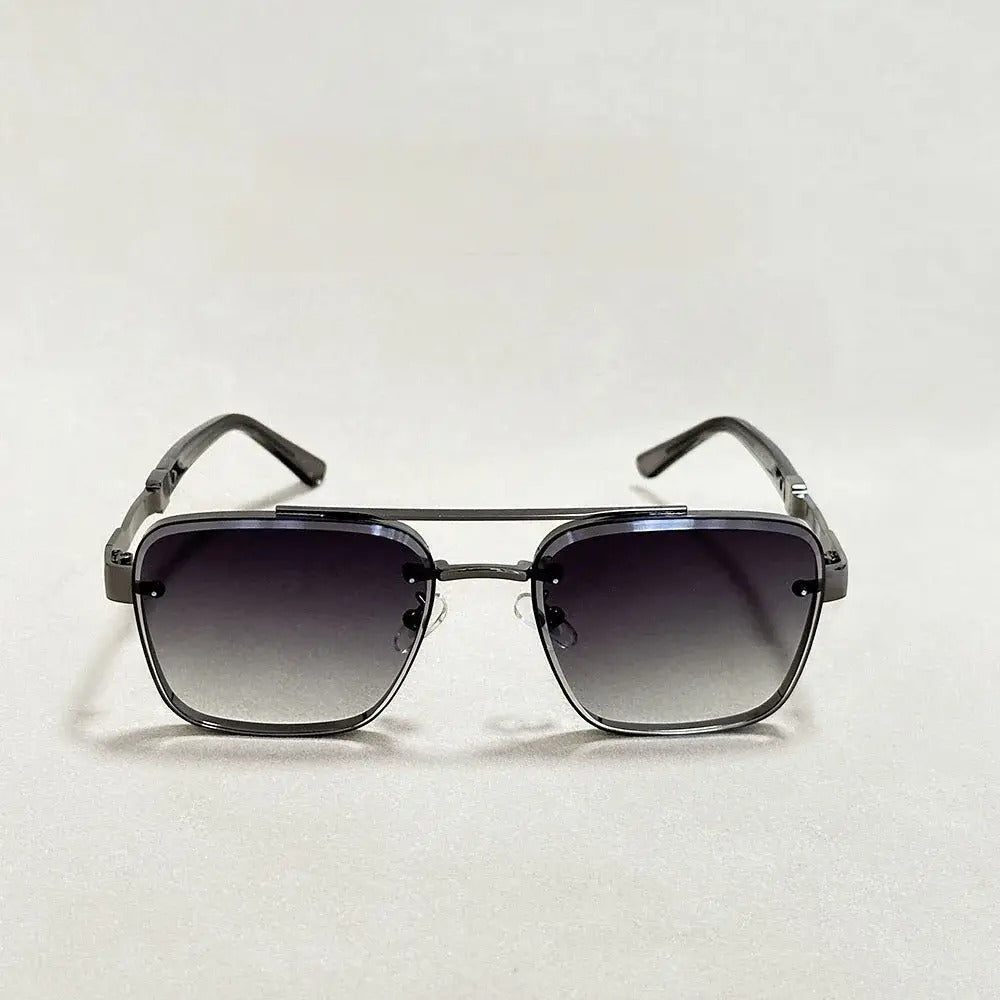 Bruno | Square Aviator Gradient Sunglasses 4