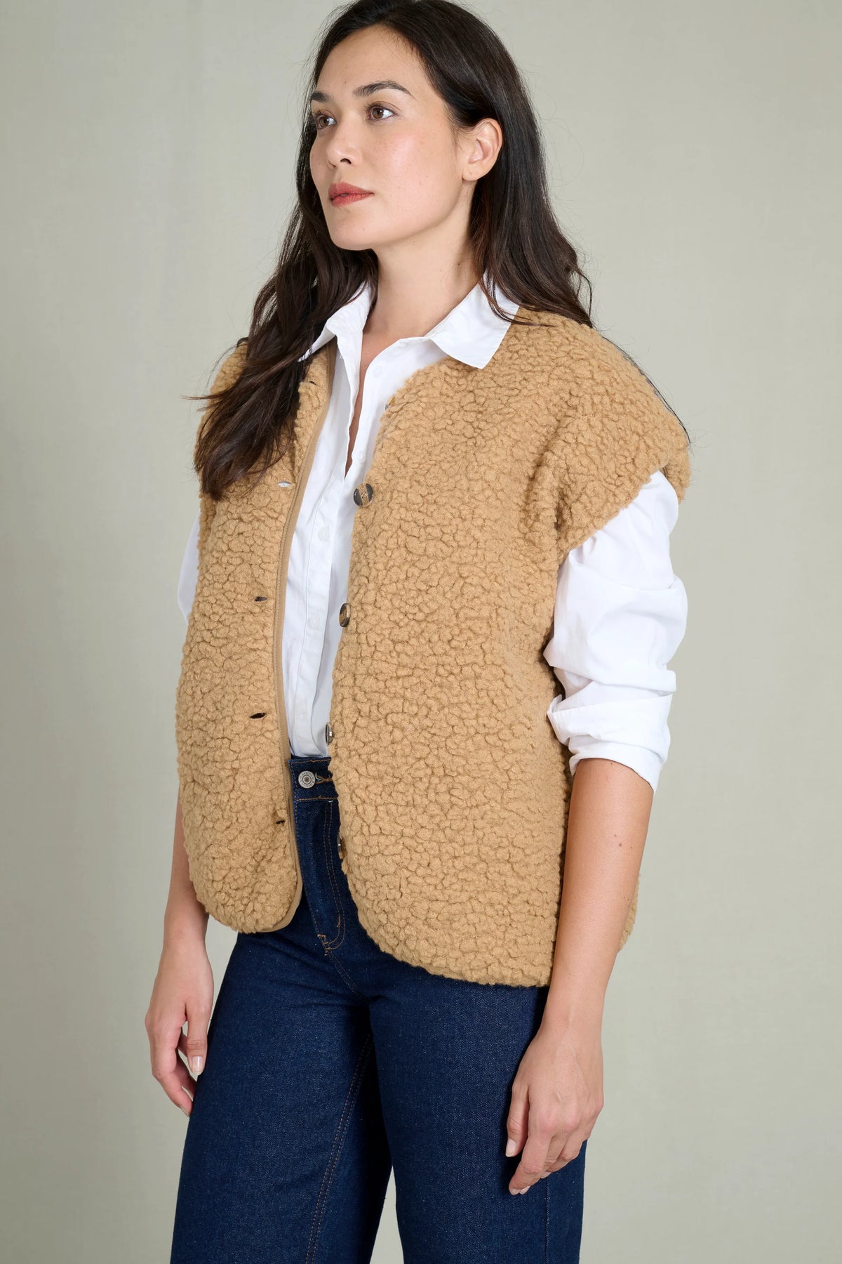 CAMEL ANDREA VEST 0