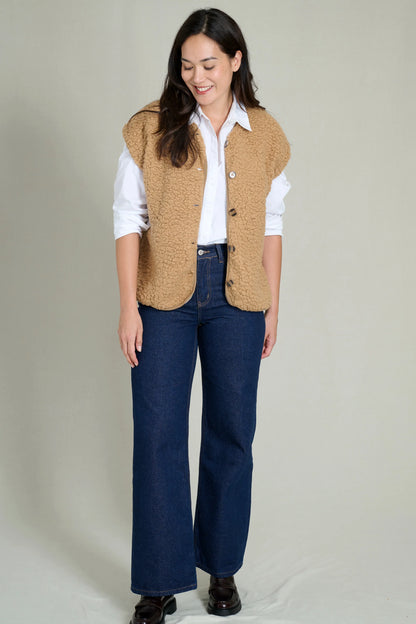 CAMEL ANDREA VEST 1
