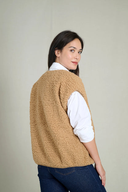 CAMEL ANDREA VEST 2