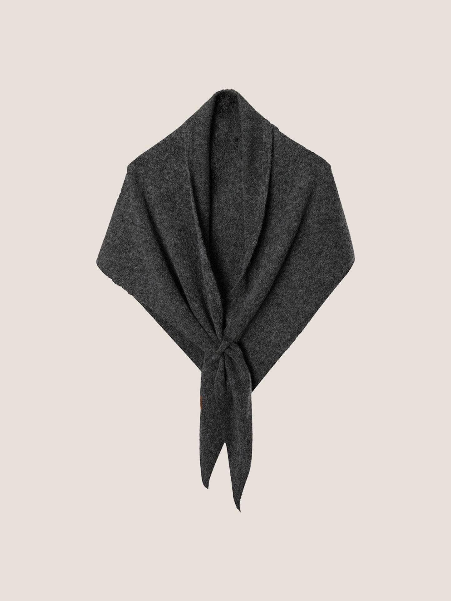 Cashmere-Wool Blend Cross-Style Shawl Scarf 0