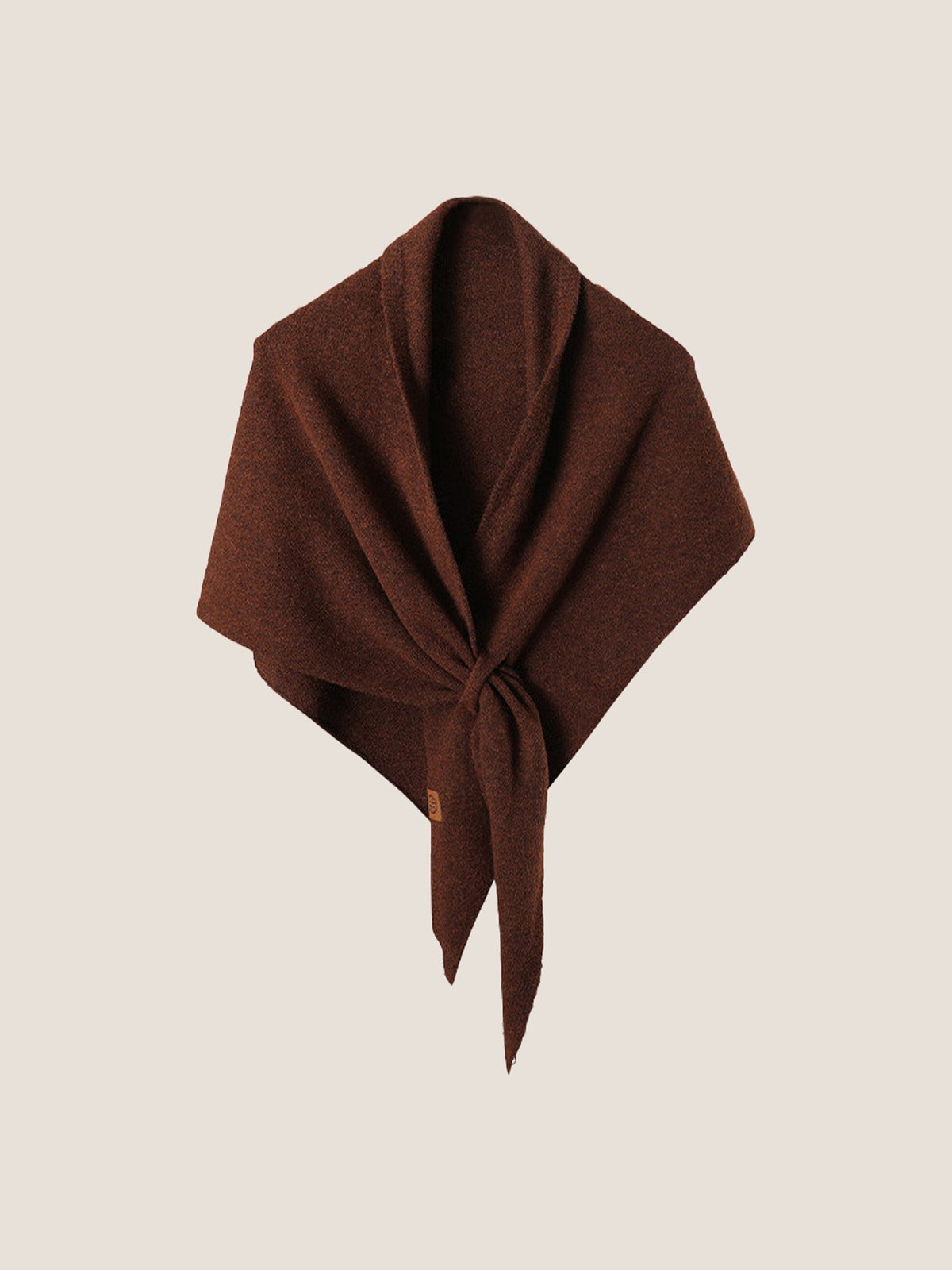 Cashmere-Wool Blend Cross-Style Shawl Scarf 1