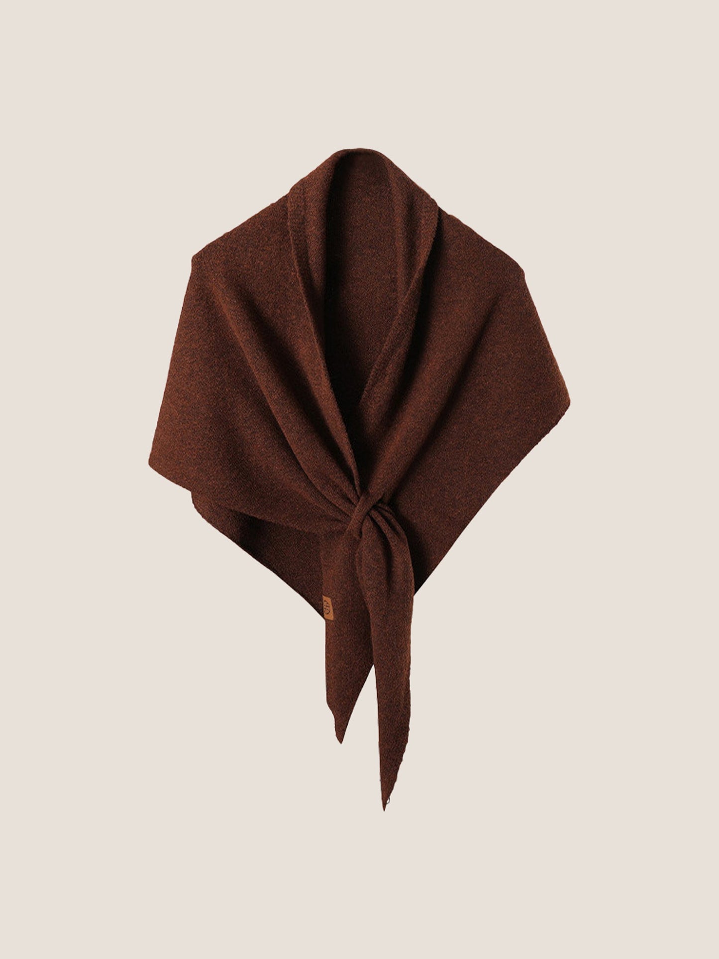 Cashmere-Wool Blend Cross-Style Shawl Scarf 1