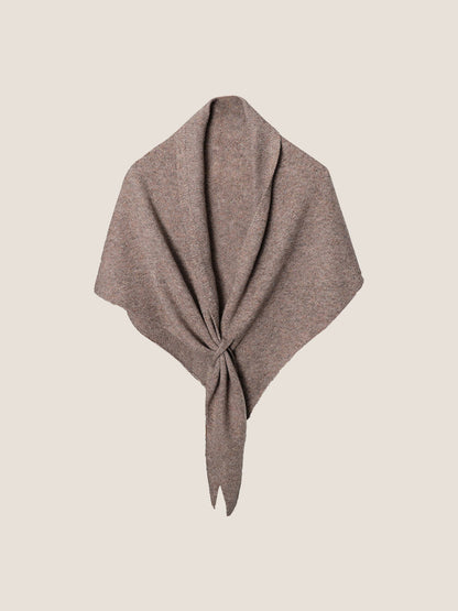 Cashmere-Wool Blend Cross-Style Shawl Scarf 2