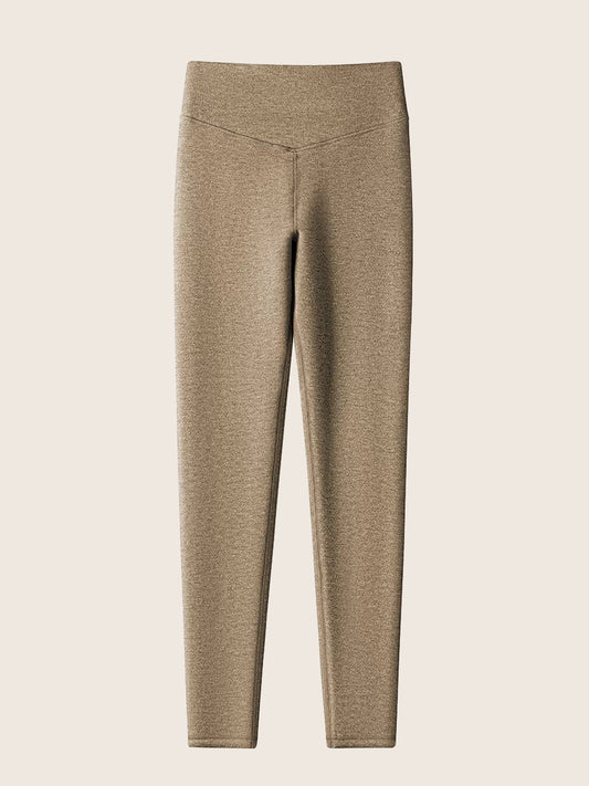 Cashmere & Silk Blend Invisible Thermal Leggings 0