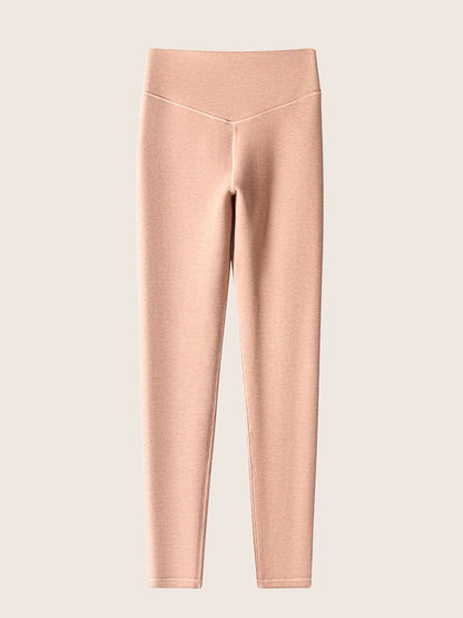 Cashmere & Silk Blend Invisible Thermal Leggings 2