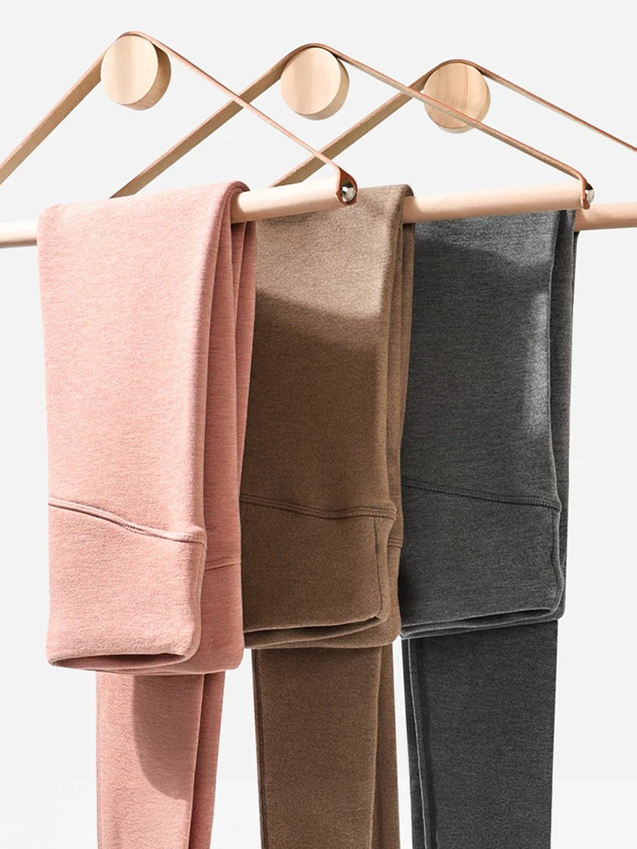 Cashmere & Silk Blend Invisible Thermal Leggings 3
