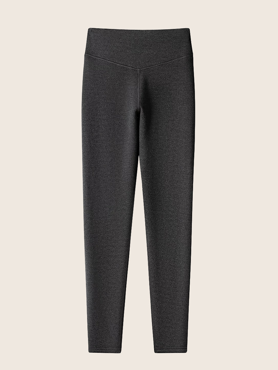 Cashmere & Silk Blend Invisible Thermal Leggings 4