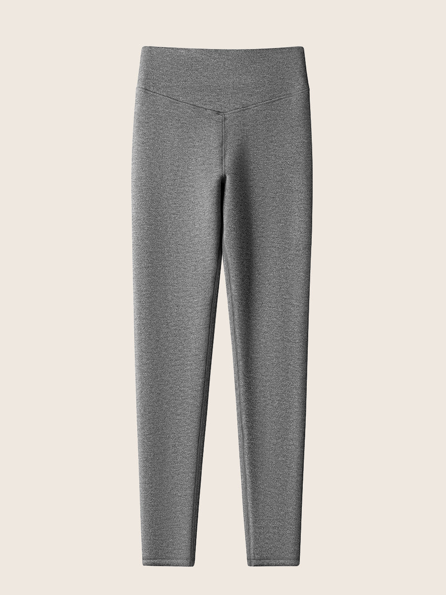 Cashmere & Silk Blend Invisible Thermal Leggings 6