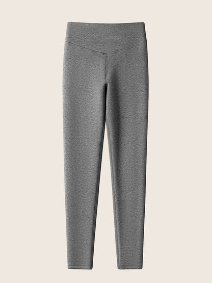 Cashmere & Silk Blend Invisible Thermal Leggings 6