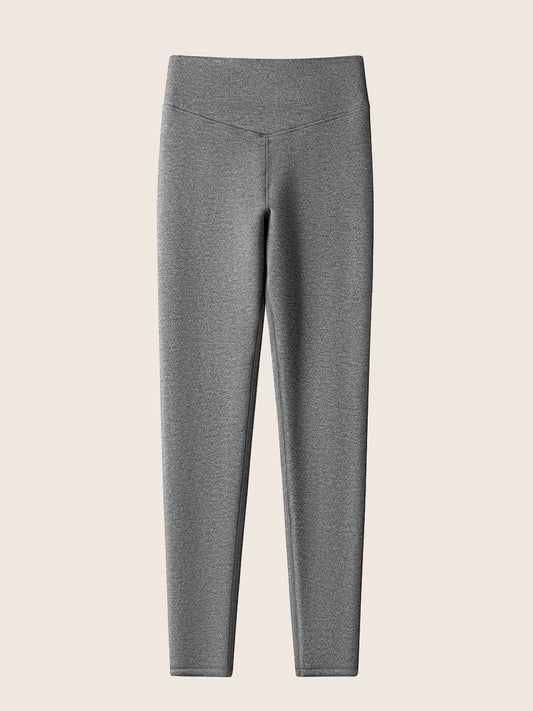 Cashmere & Silk Blend Invisible Thermal Leggings 6
