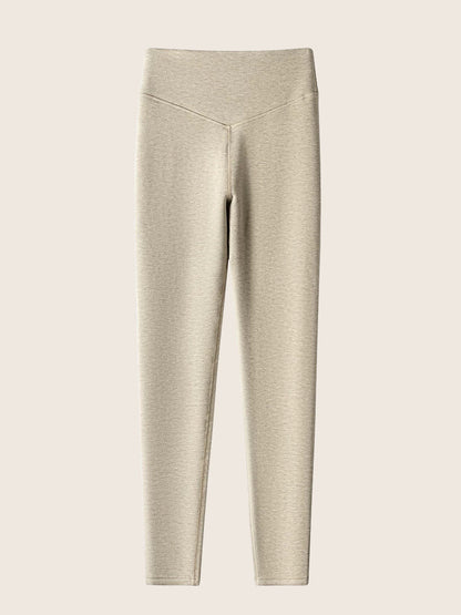 Cashmere & Silk Blend Invisible Thermal Leggings 8