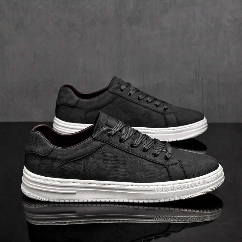 Casual Sneakers with Lace-Up Front and Panels 1