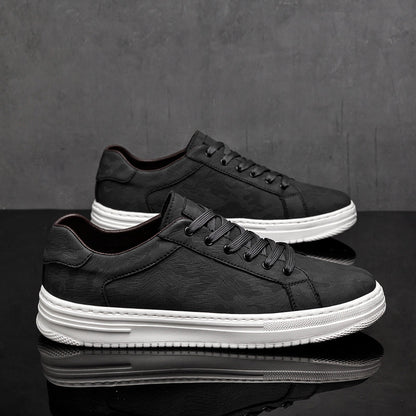 Casual Sneakers with Lace-Up Front and Panels 1