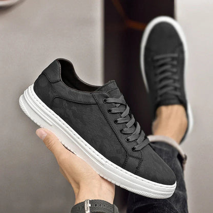 Casual Sneakers with Lace-Up Front and Panels 2