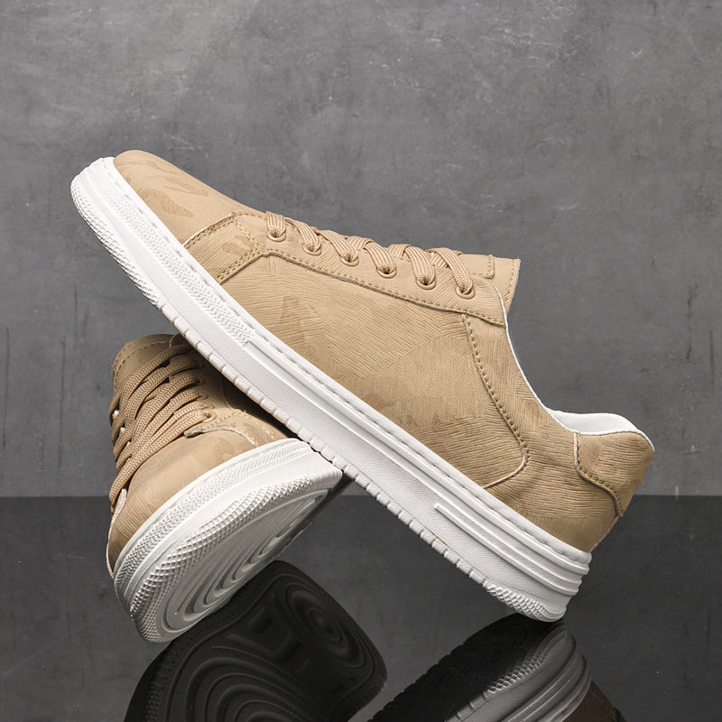 Casual Sneakers with Lace-Up Front and Panels 7