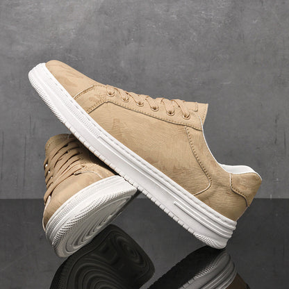 Casual Sneakers with Lace-Up Front and Panels 7