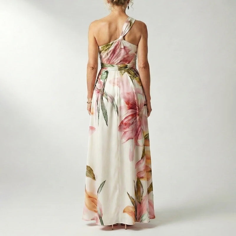 Chanel | Floral Halter Maxi Dress 4