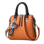 Chic PU Leather Crossbody Bag with Fur Ball Charm | Stylish Everyday Accessory for Women 0