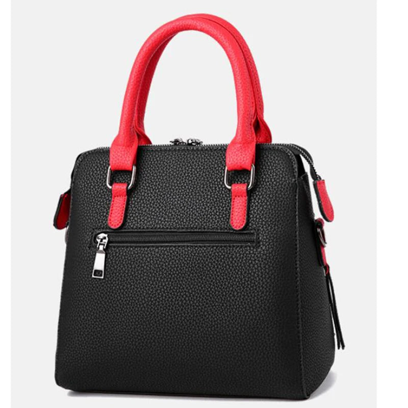 Chic PU Leather Crossbody Bag with Fur Ball Charm | Stylish Everyday Accessory for Women 2