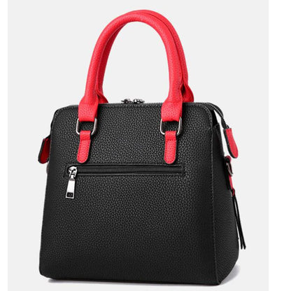 Chic PU Leather Crossbody Bag with Fur Ball Charm | Stylish Everyday Accessory for Women 2