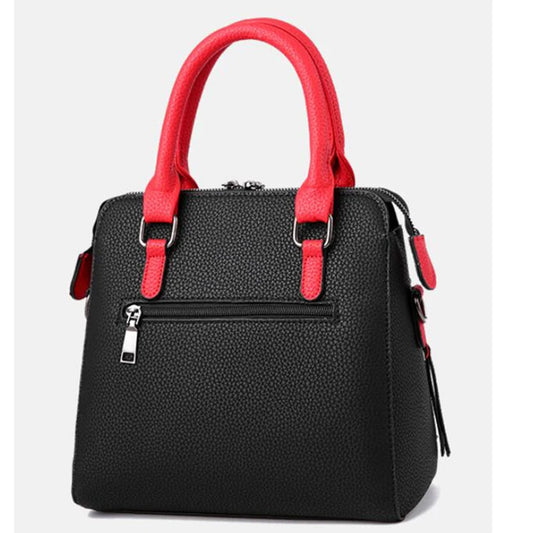 Chic PU Leather Crossbody Bag with Fur Ball Charm | Stylish Everyday Accessory for Women 2