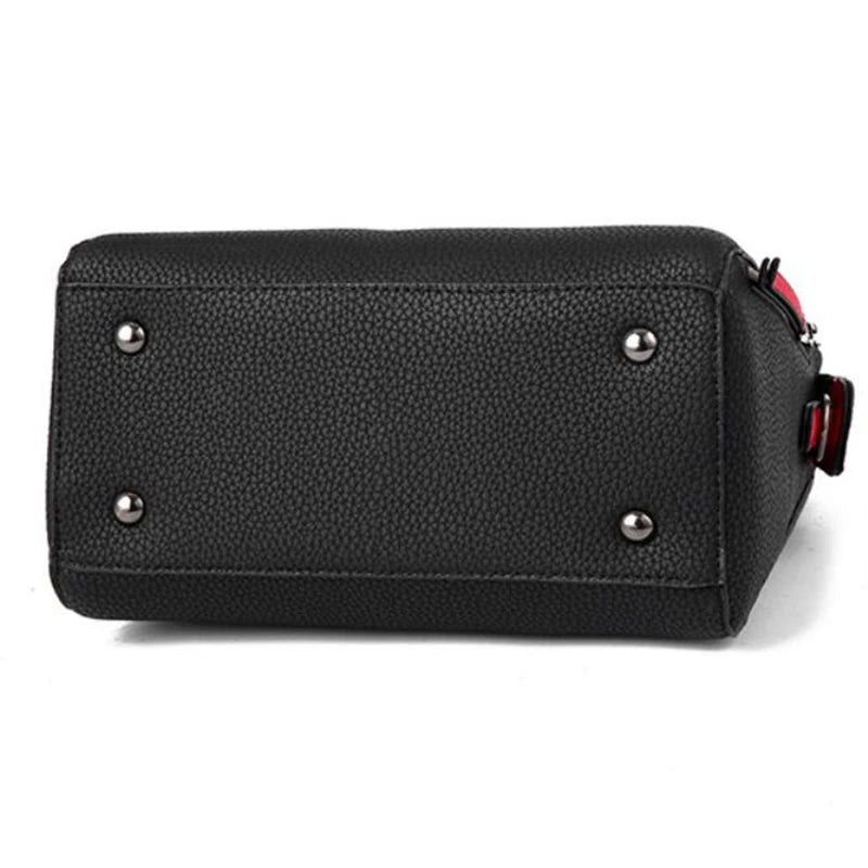 Chic PU Leather Crossbody Bag with Fur Ball Charm | Stylish Everyday Accessory for Women 4