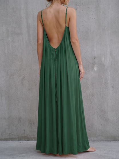 Clara Collection | Women's Backless Dress with Adjustable Straps | Elegant Summer Dress for Effortless Style 7