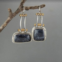 Classic Antique Silver Earrings 0