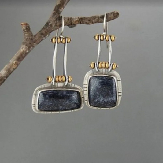 Classic Antique Silver Earrings 0