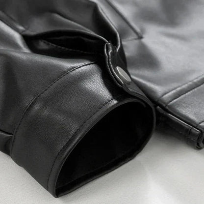 Colton | Men’s Oversized Leather Bomber Jacket 3
