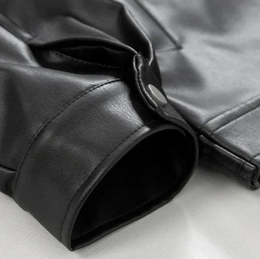 Colton | Men’s Oversized Leather Bomber Jacket 3