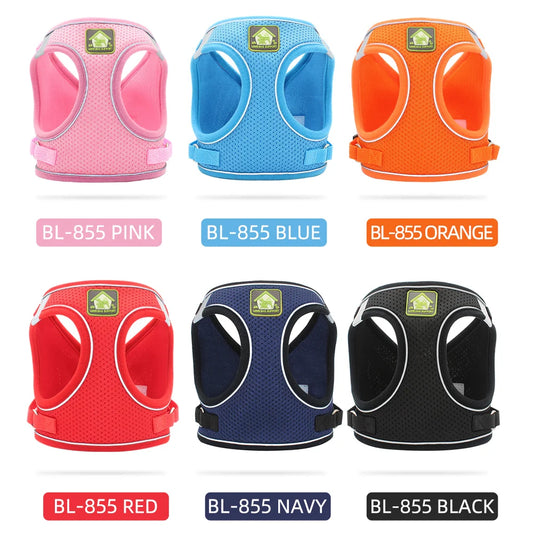 Comfort Fit | Adjustable Dog Harness with Reflective Straps | Breathable Design for Safe and Comfortable Walks 5