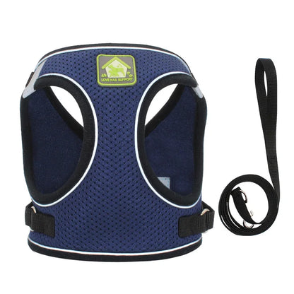 Comfort Fit | Adjustable Dog Harness with Reflective Straps | Breathable Design for Safe and Comfortable Walks 6