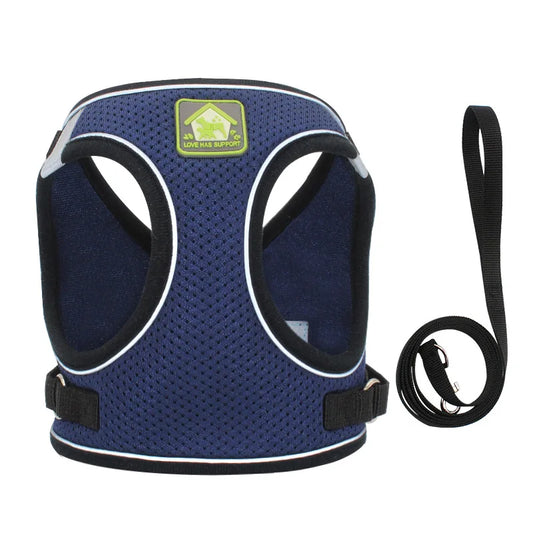 Comfort Fit | Adjustable Dog Harness with Reflective Straps | Breathable Design for Safe and Comfortable Walks 6
