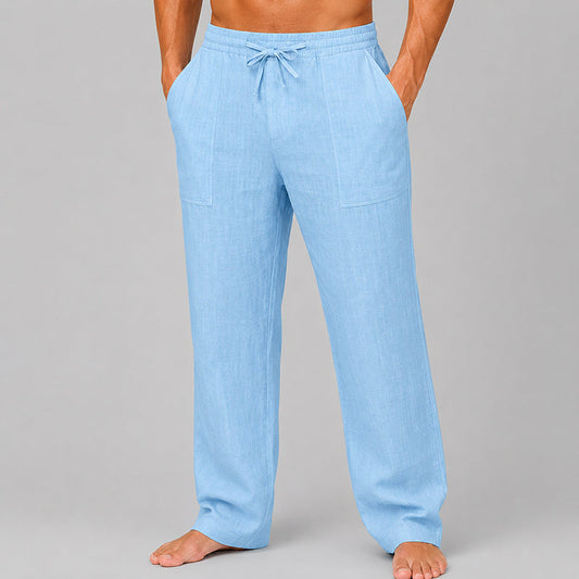 Connor | Linen Blend Relaxed Fit Pants 1