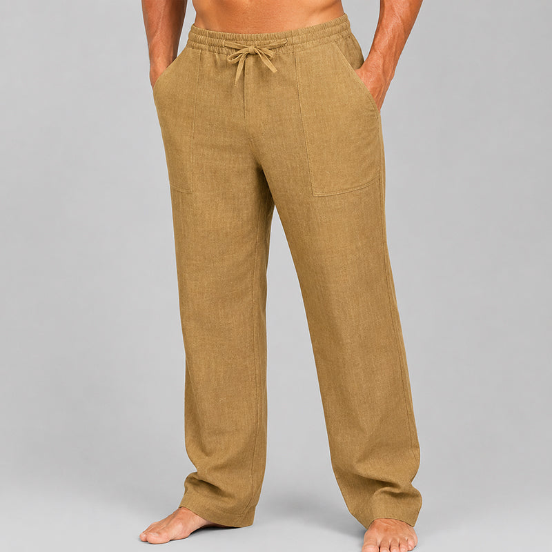 Connor | Linen Blend Relaxed Fit Pants 2