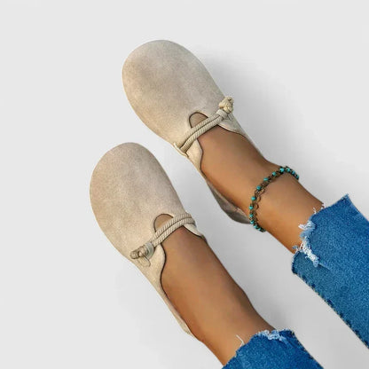 Cora Women's Loafers | Orthopedic Lace-Up Design, Cushioned Support 2