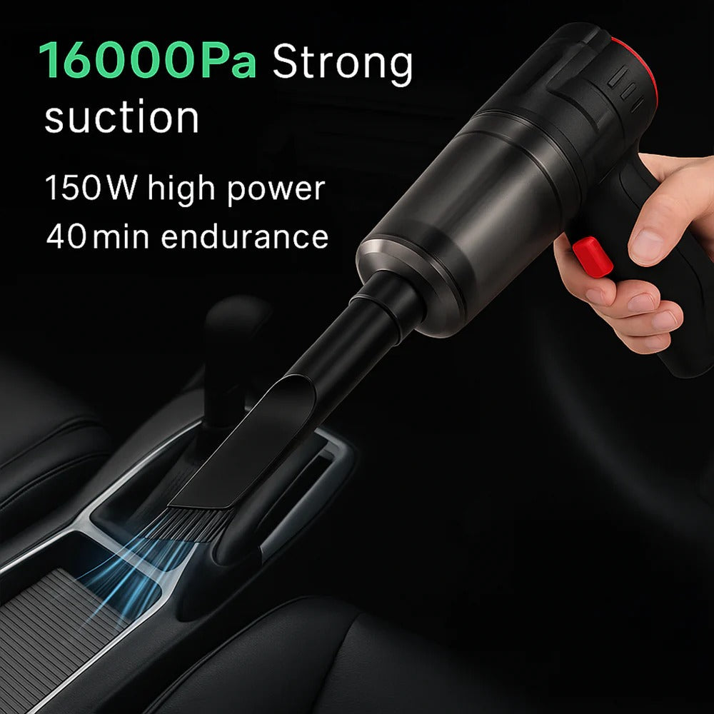 Cordless Car Vacuum Cleaner – 95000Pa Suction, Lightweight & Powerful Handheld 3